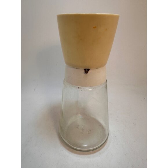 Vintage Federal Housewares Manual Cheese Nuts Coffee Grater Glass Base Hand Cran - Picture 7 of 9